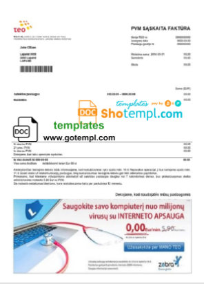 Doc bill. Creos luxembourg utility bill. armenian utility bill.