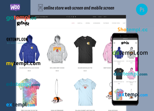 children’s clothing fully ready online store WooCommerce hosted and products uploaded 30