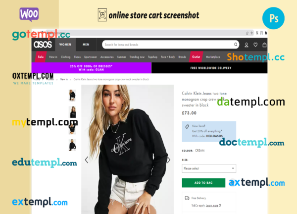 branded clothing completely ready online store WooCommerce hosted and products uploaded 30