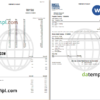 USA Navy Federal bank statement, Word and PDF template, 9 pages - Image 4