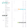 Germany Monese bank statement, Word and PDF template, 3 pages - Image 2