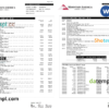 USA Mountain America Credit Union bank statement, Word and PDF template, 6 pages - Image 2