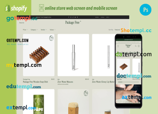 reused products completely ready online store Shopify hosted and products uploaded 30
