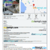 Saint Vincent and the Grenadines hotel booking confirmation Word and PDF template, 2 pages