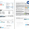 USA BMO Bank of Montreal bank statement Word and PDF template, 3 pages