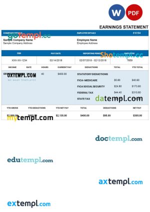 Real Estate Sales Invoice template in word and pdf format