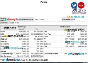 Free Invoice Financing Startup template in word and pdf format