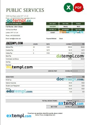 real 30 random bank transactions Word and PDF template