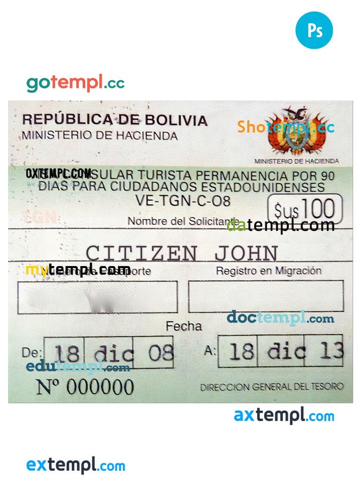 Peru Banco de Comercio mastercard credit card template in PSD format