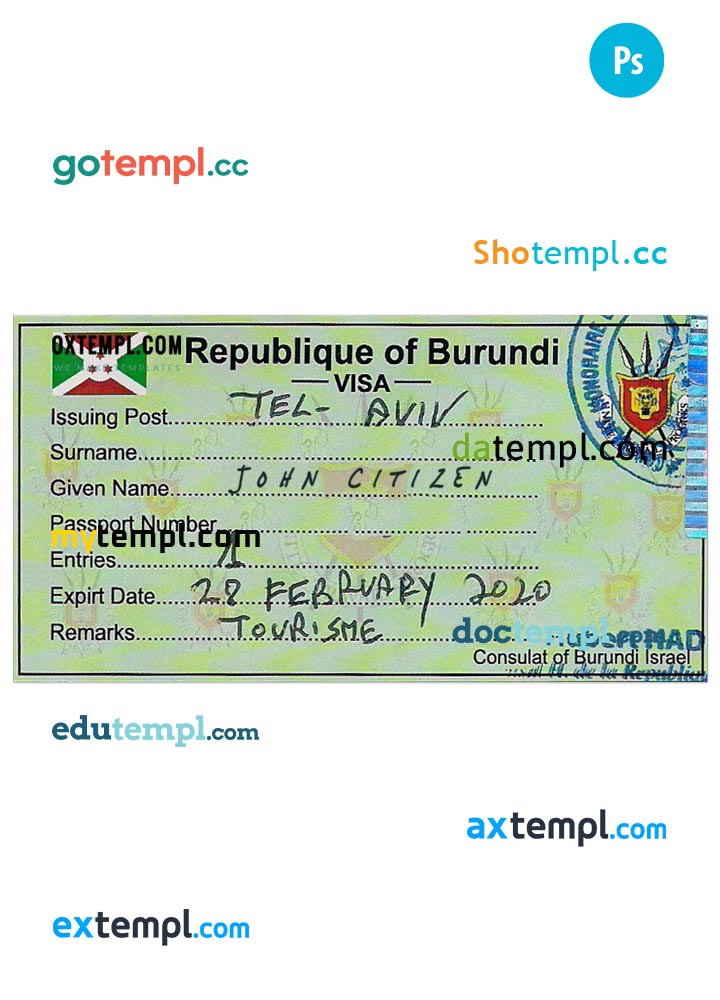 Australia AMP Bank visa card template in PSD format