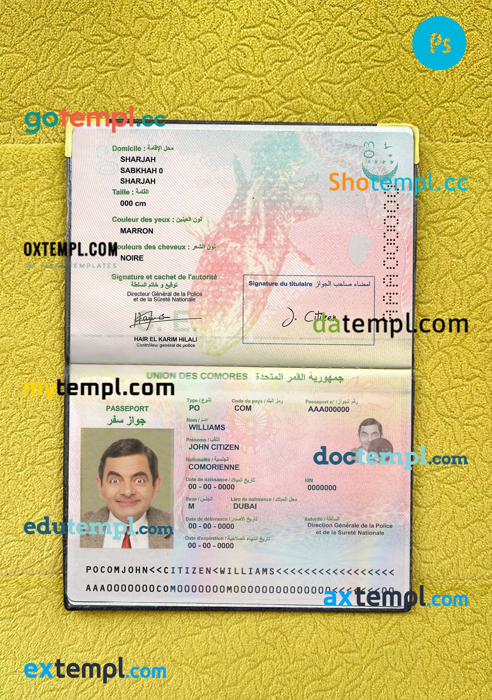 Angola Finibanco Angola S.A. visa card template in PSD format